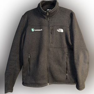 The North Face Branded Zip Up Fleece